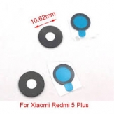 Стъкло задна камера за Xiaomi Redmi 5 Plus Черно